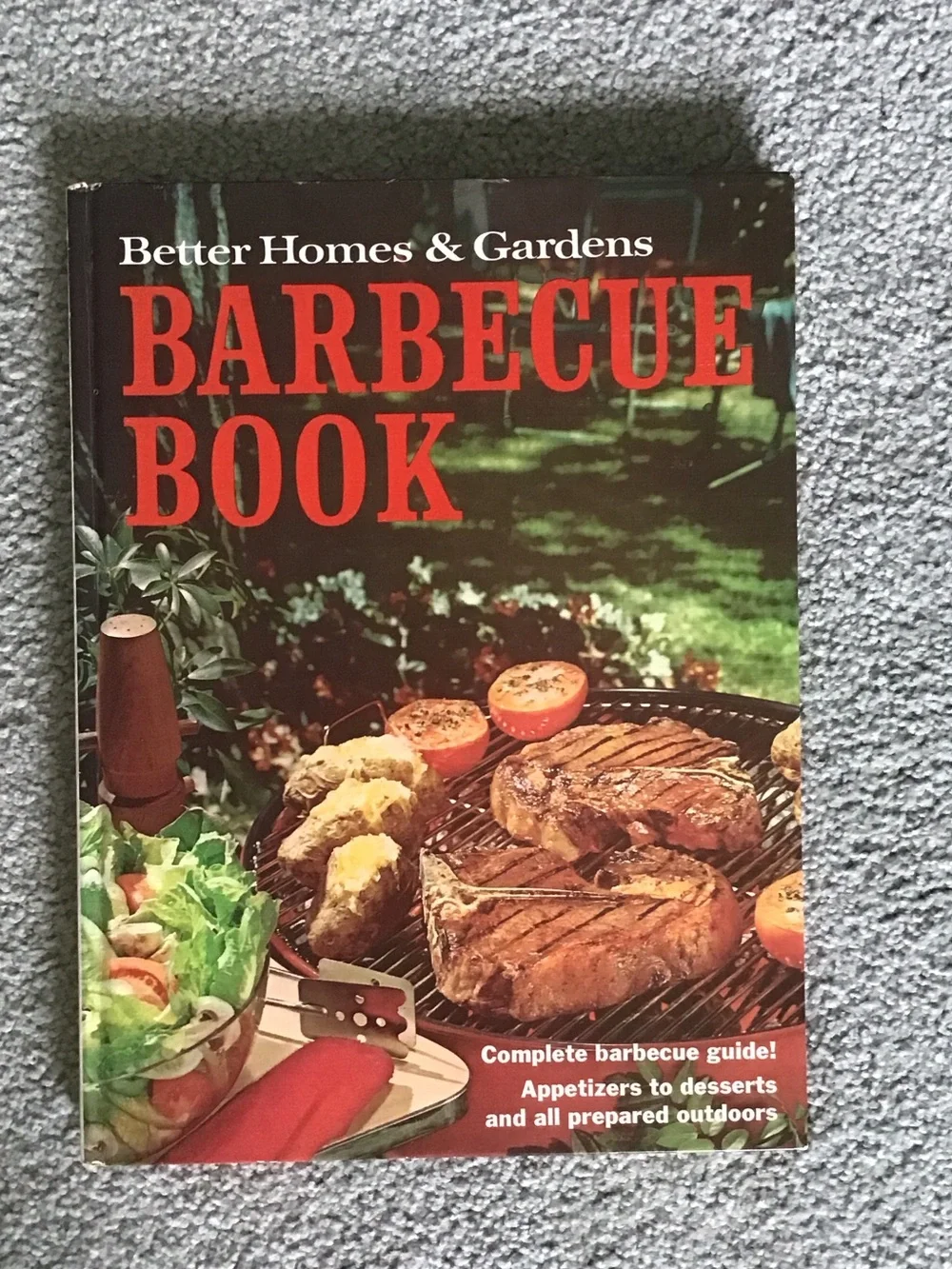 Better Homes And Gardens Barbecue Book - Red and Green Cover
